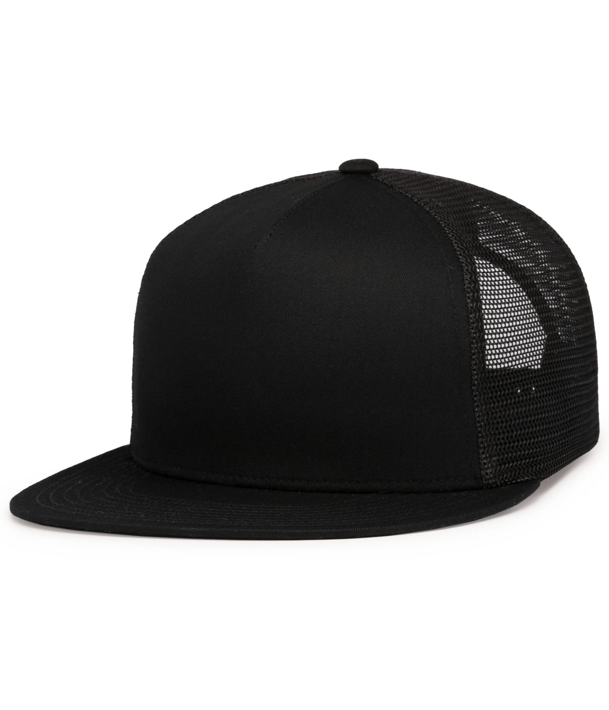 Pacific Headwear D-series 5-panel Trucker Snapback Cap