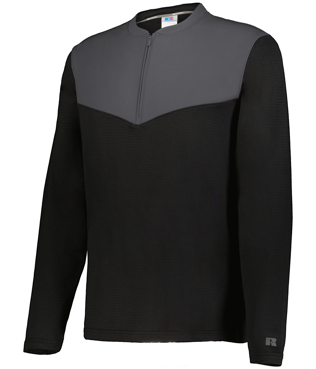 Russell Men's Sideline Grid 1/4 Zip Pullover