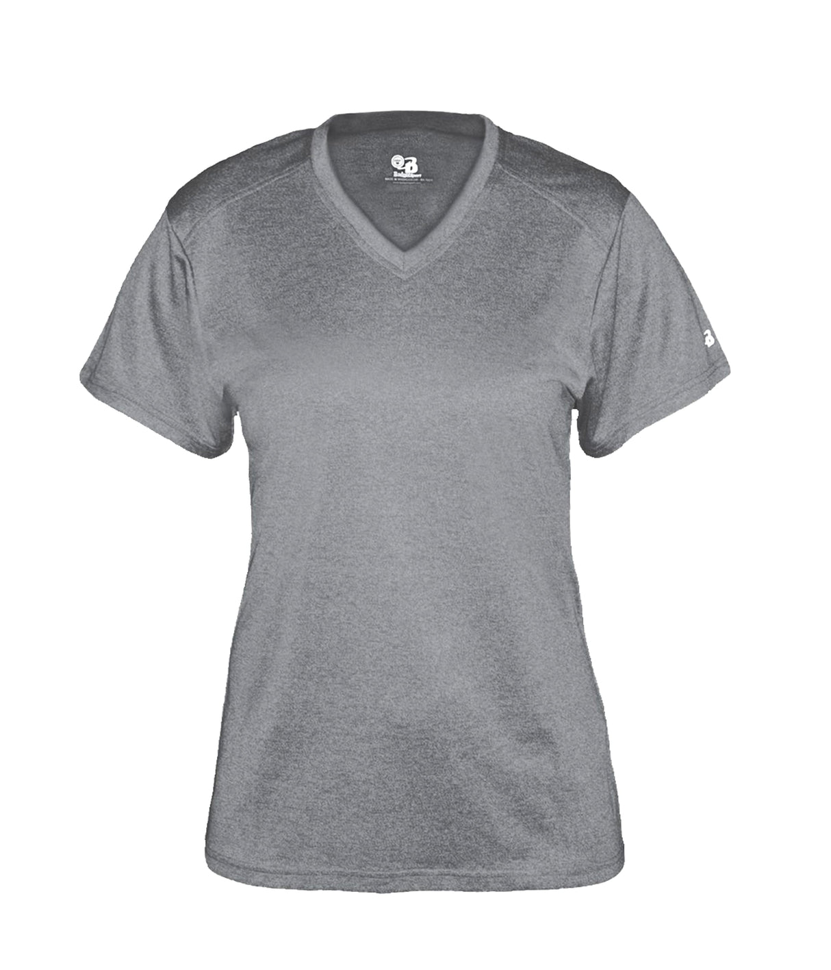 Badger Sport Women's Pro Heather ' V-neck Tee