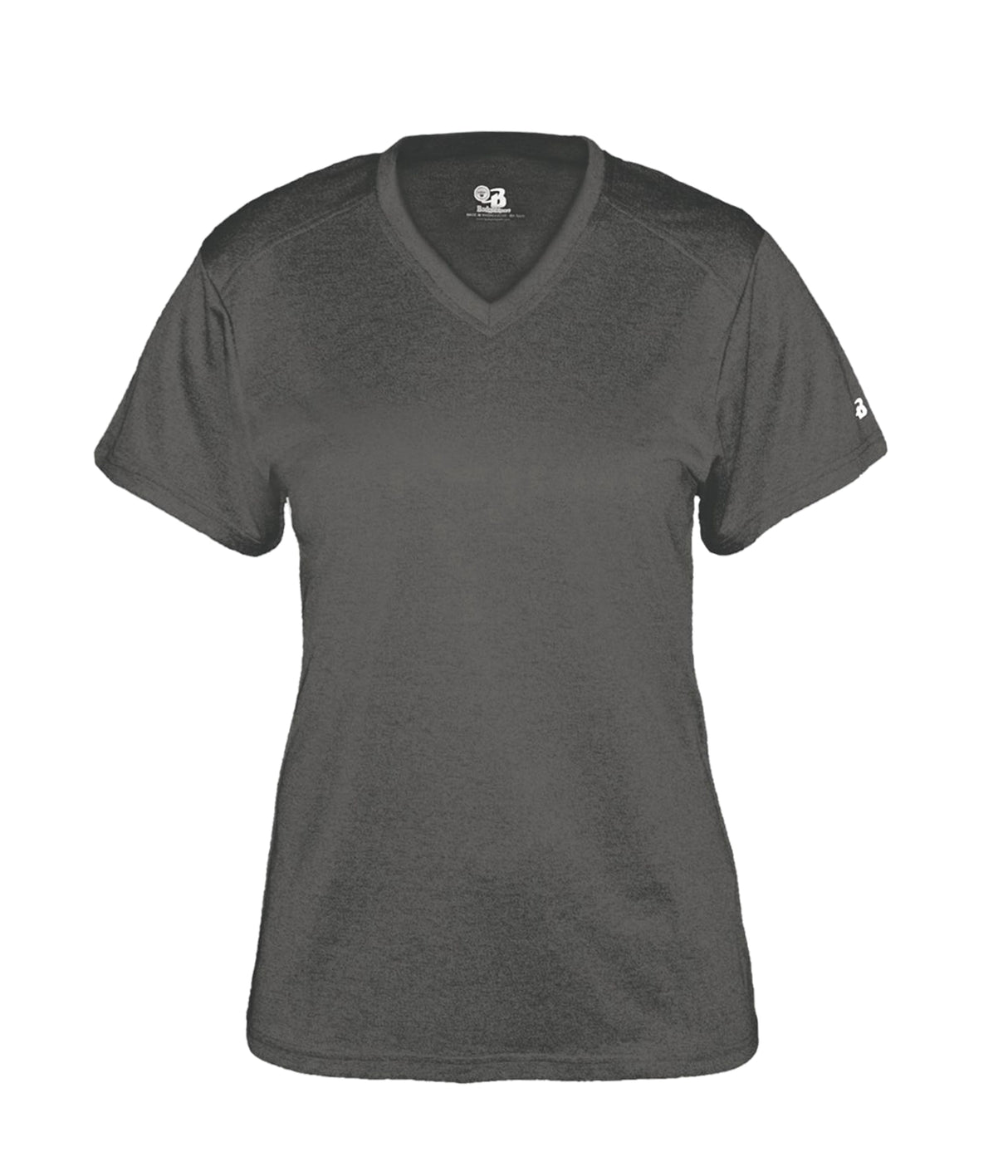 Badger Sport Women's Pro Heather ' V-neck Tee
