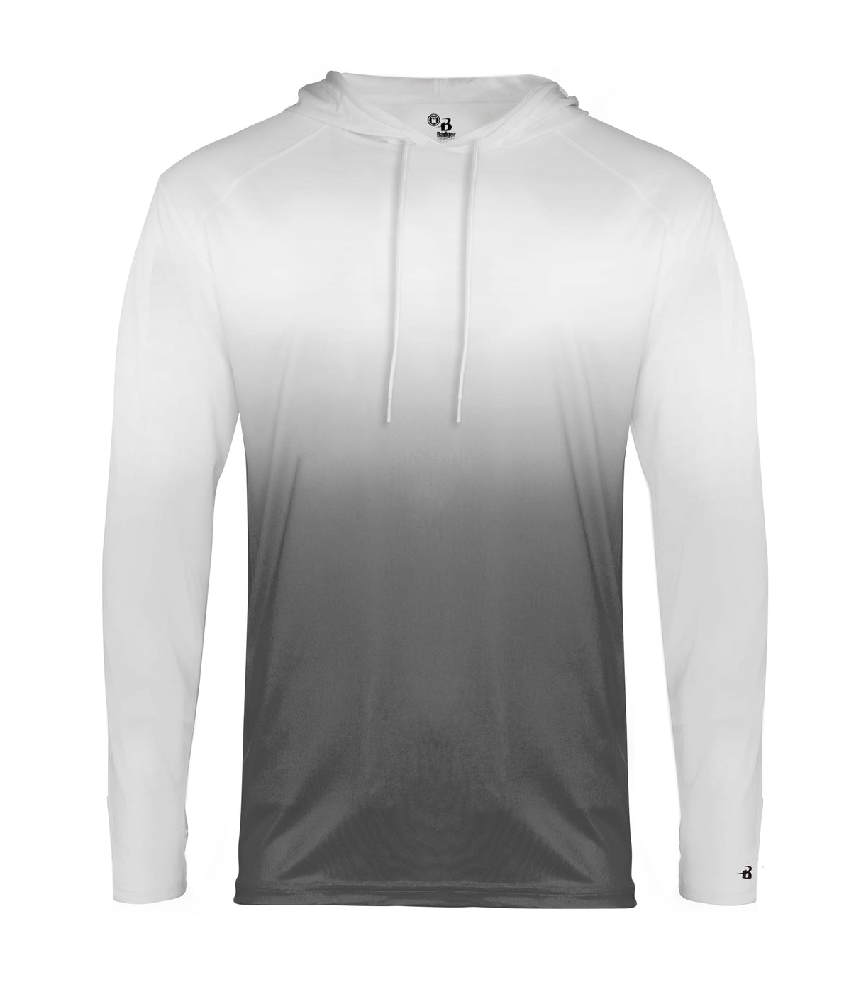 Badger Sport Men's Ombre Hood Tee