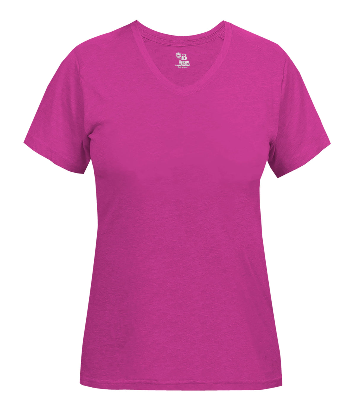 Badger Sport Women's Tri-blend V-neck Tee
