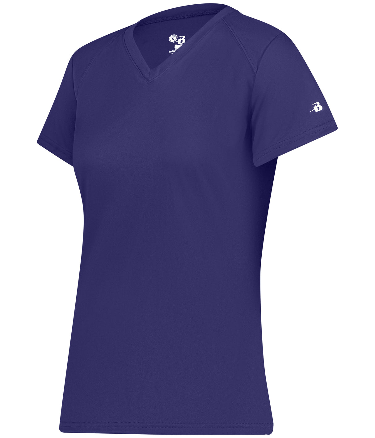 Badger Sport Women's Ladies B-core V-neck Tee