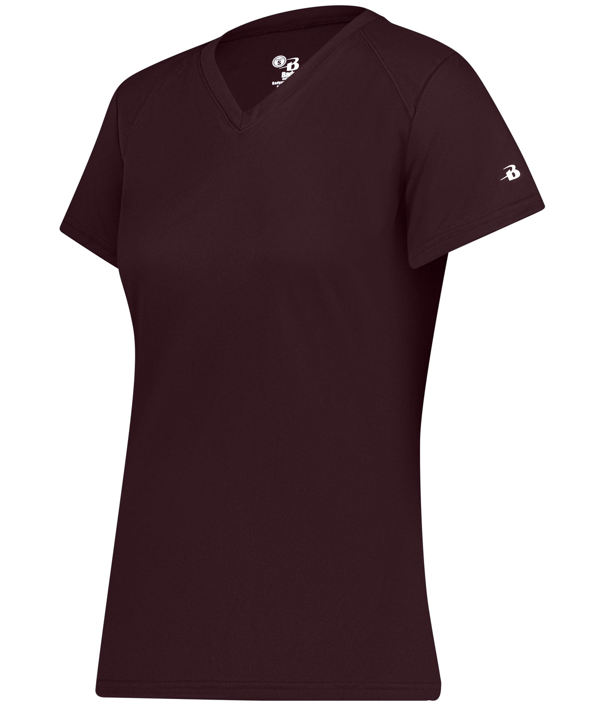 Badger Sport Women's B-core V-neck Tee