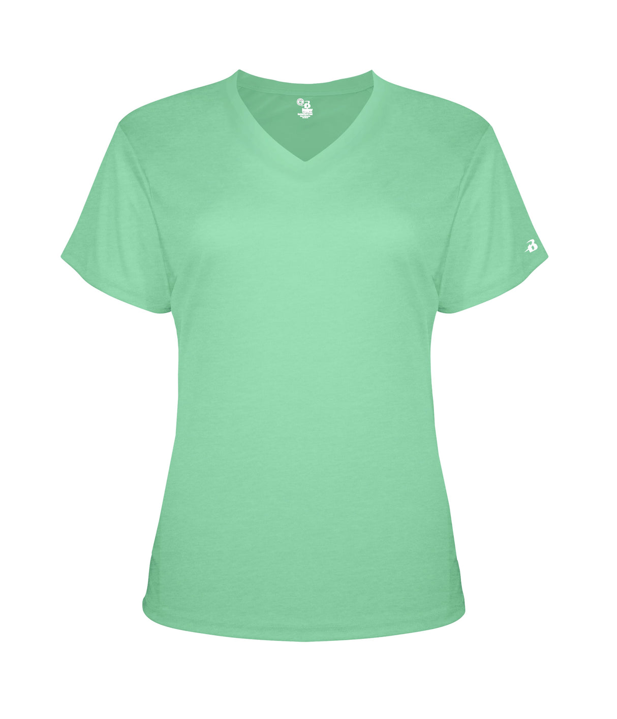 Badger Sport Women's Tri-blend V-neck Tee