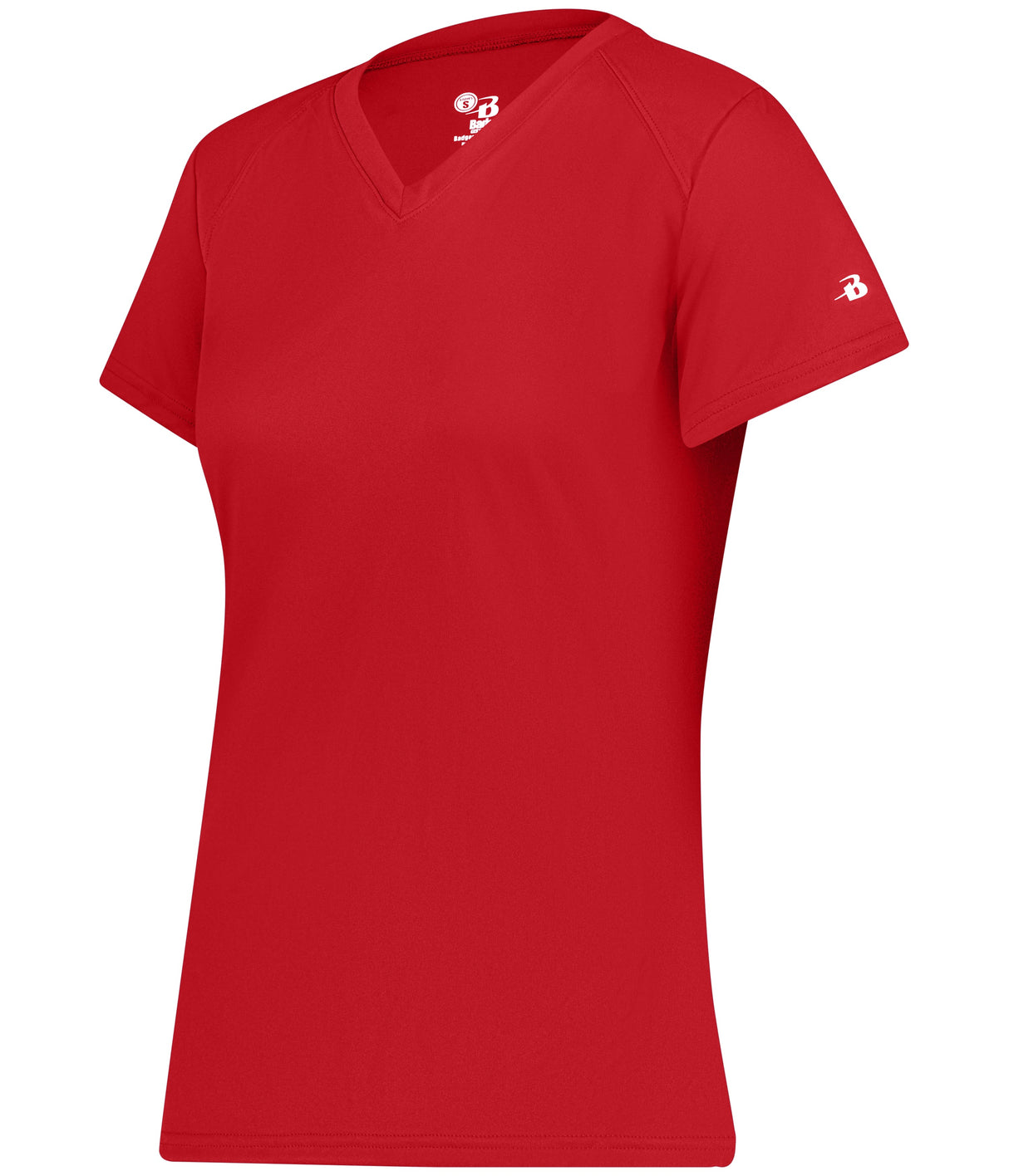 Badger Sport Women's Ladies B-core V-neck Tee