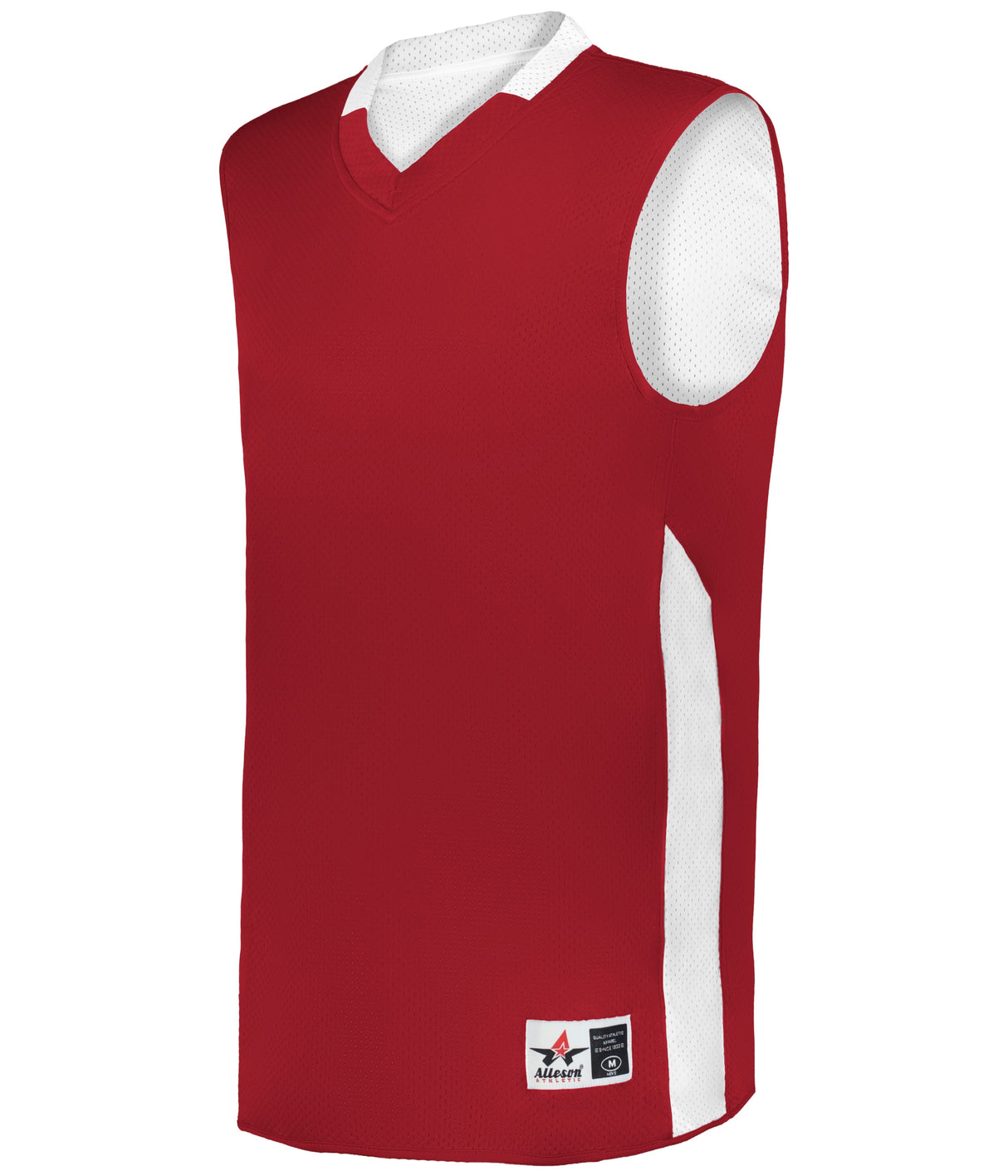Alleson Athletic Men's Single-ply Reversbile Basketball Jersey