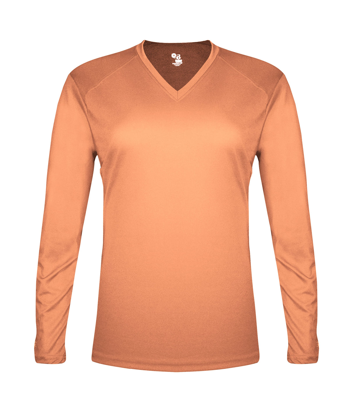 Badger Sport Women's Tri-blend ' V-neck L/s T