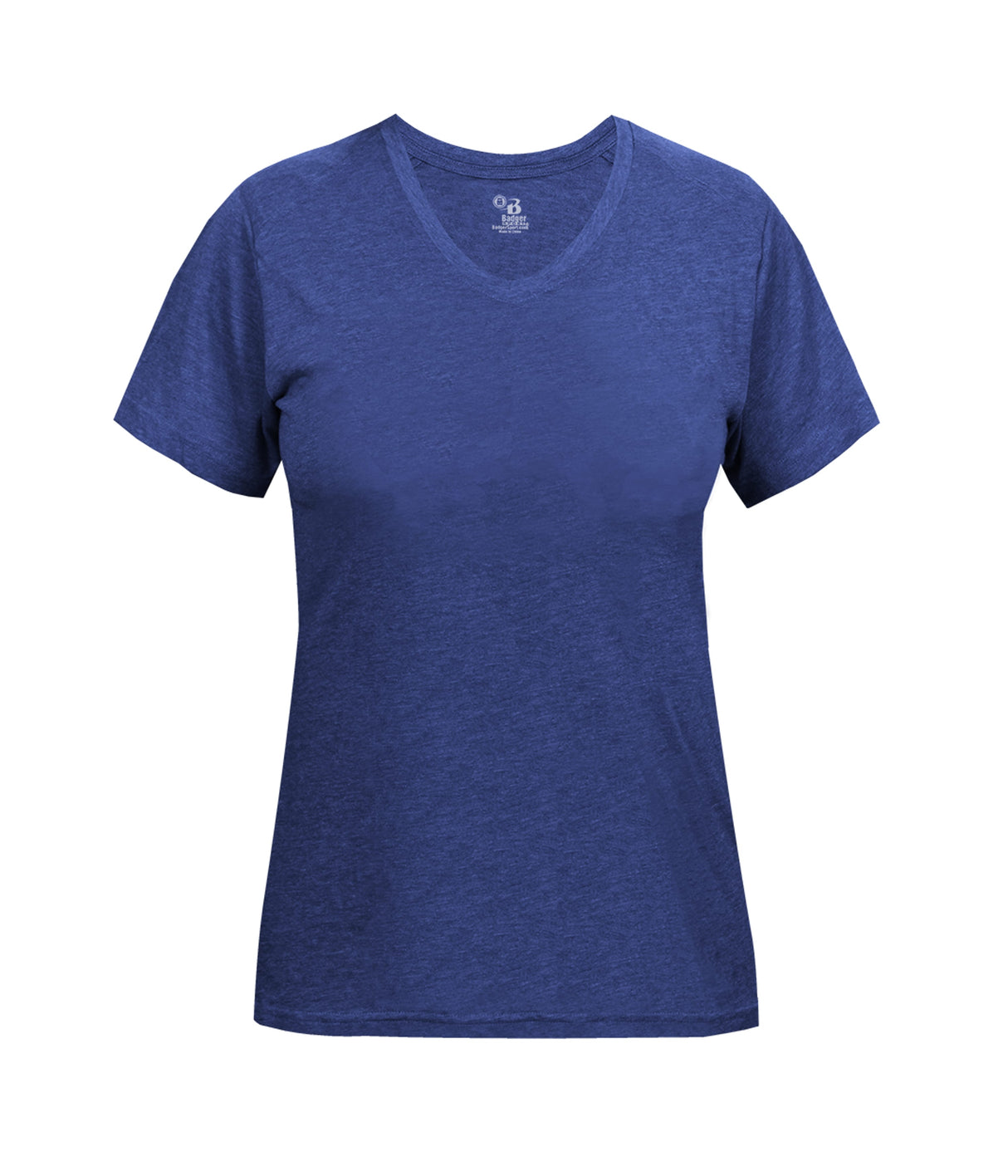 Badger Sport Women's Tri-blend V-neck Tee