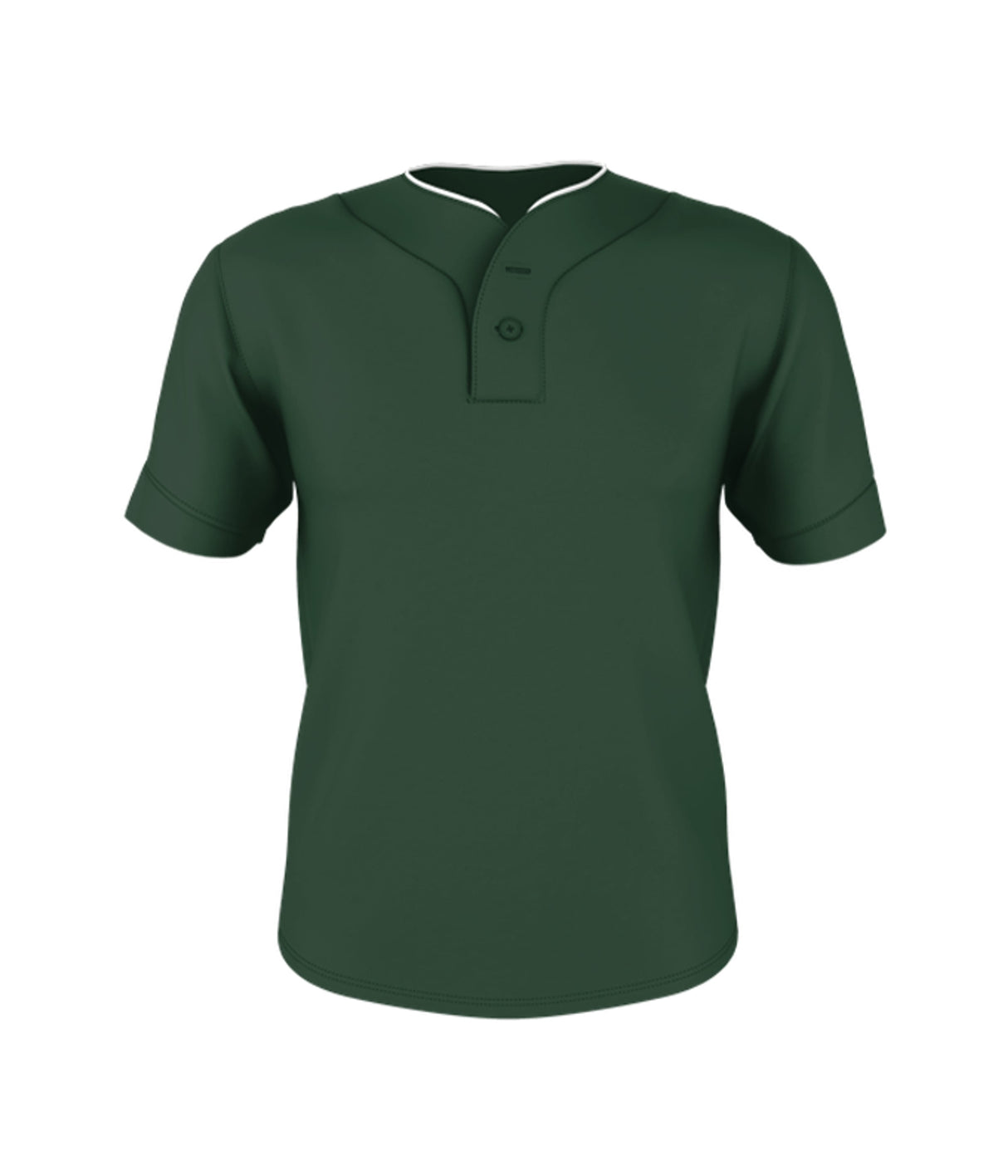 Alleson Athletic Men's Two Button Mesh Baseball Jersey