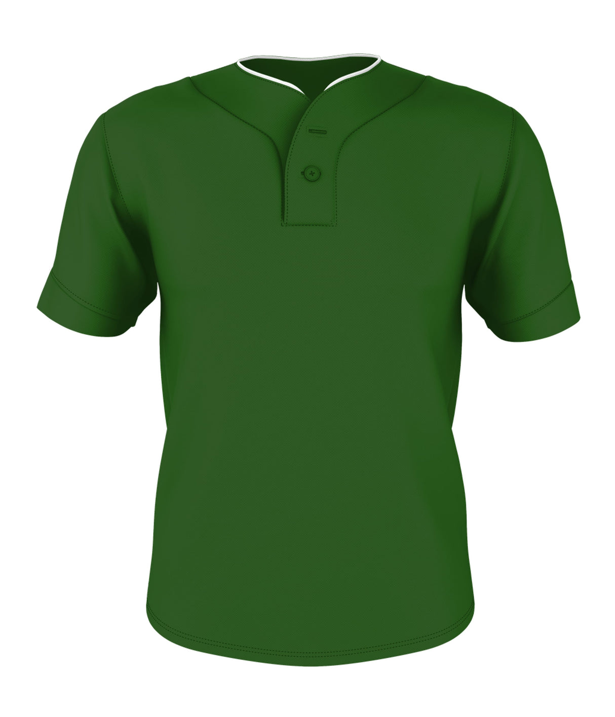 Alleson Athletic Men's Two Button Mesh Baseball Jersey