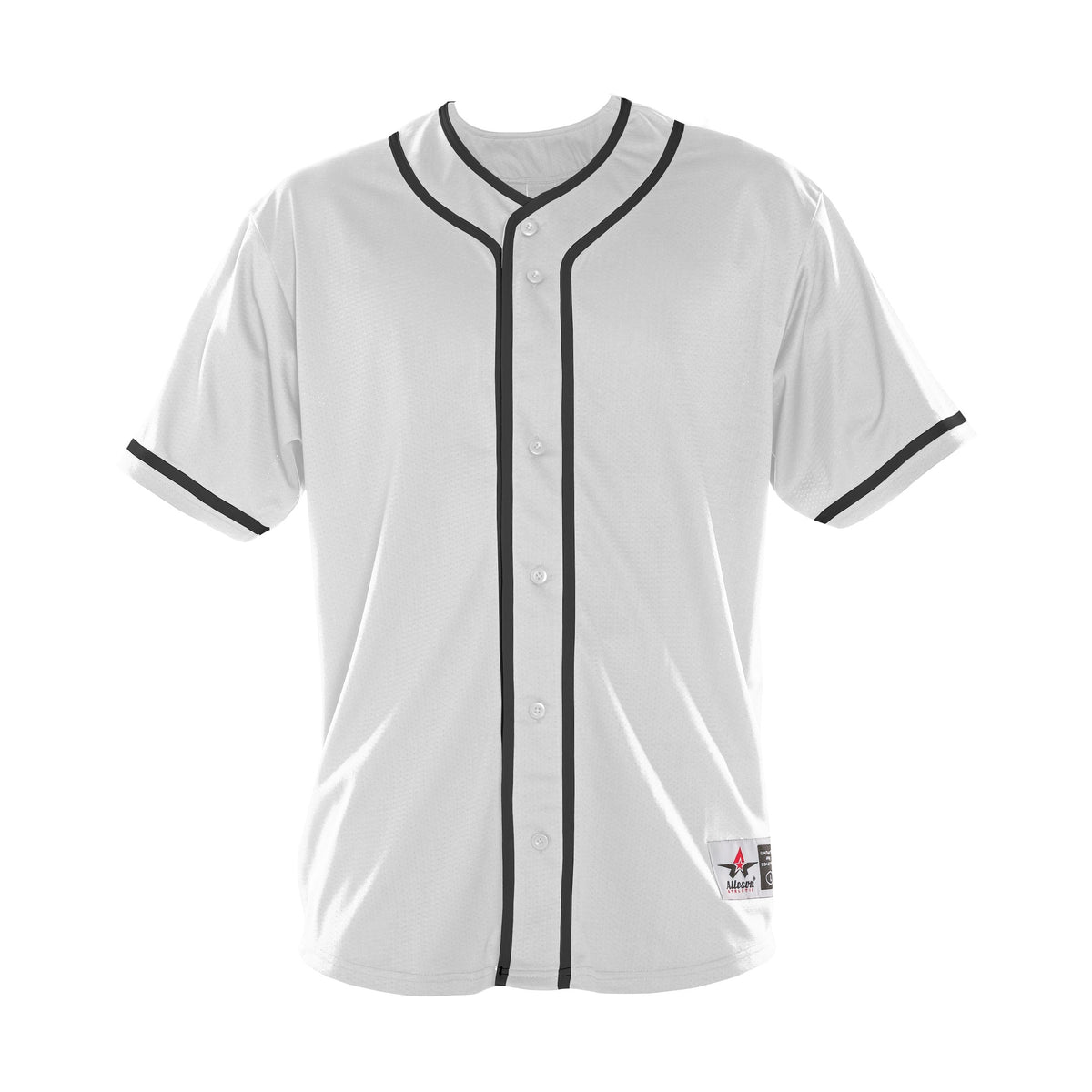 Youth Alleson Athletic Diamond Full Button Baseball Jersey