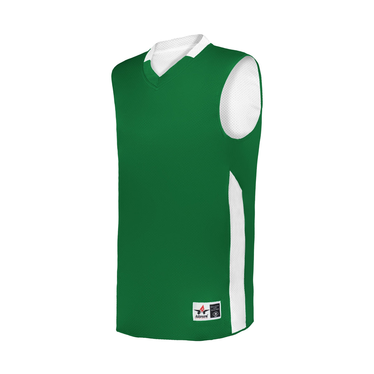 Alleson Athletic Men's Single-ply Reversbile Basketball Jersey