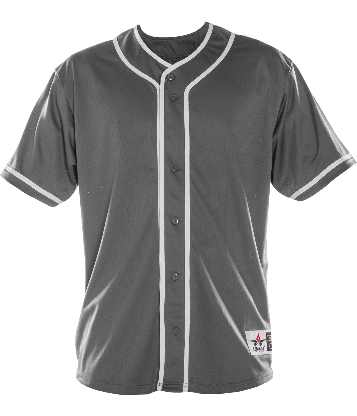 Youth Alleson Athletic Diamond Full Button Baseball Jersey