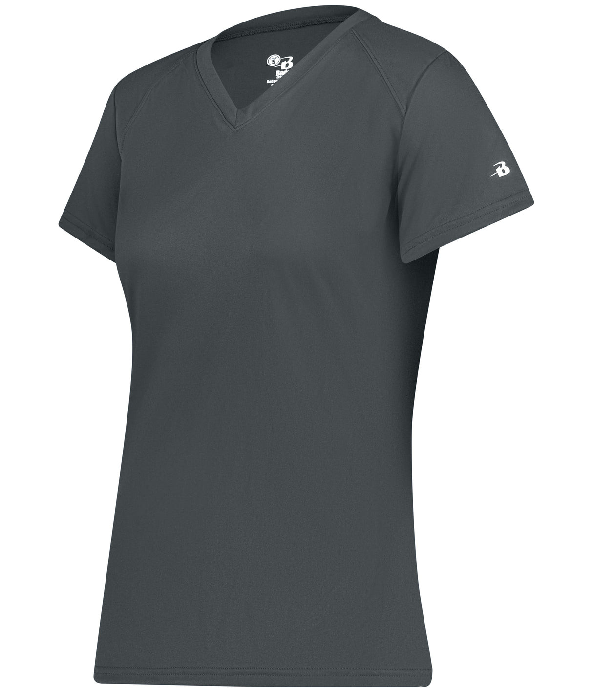 Badger Sport Women's Ladies B-core V-neck Tee