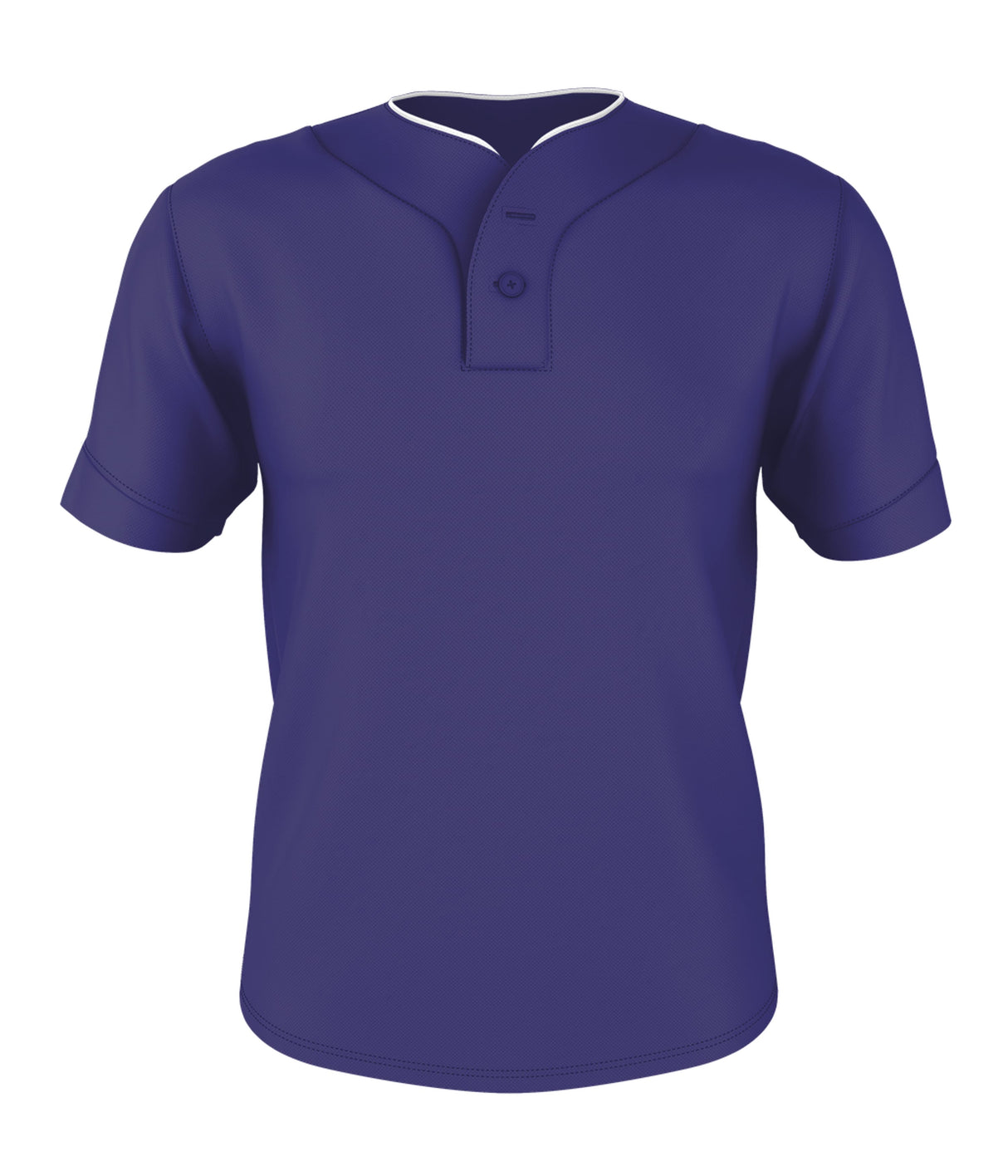 Alleson Athletic Men's Two Button Mesh Baseball Jersey