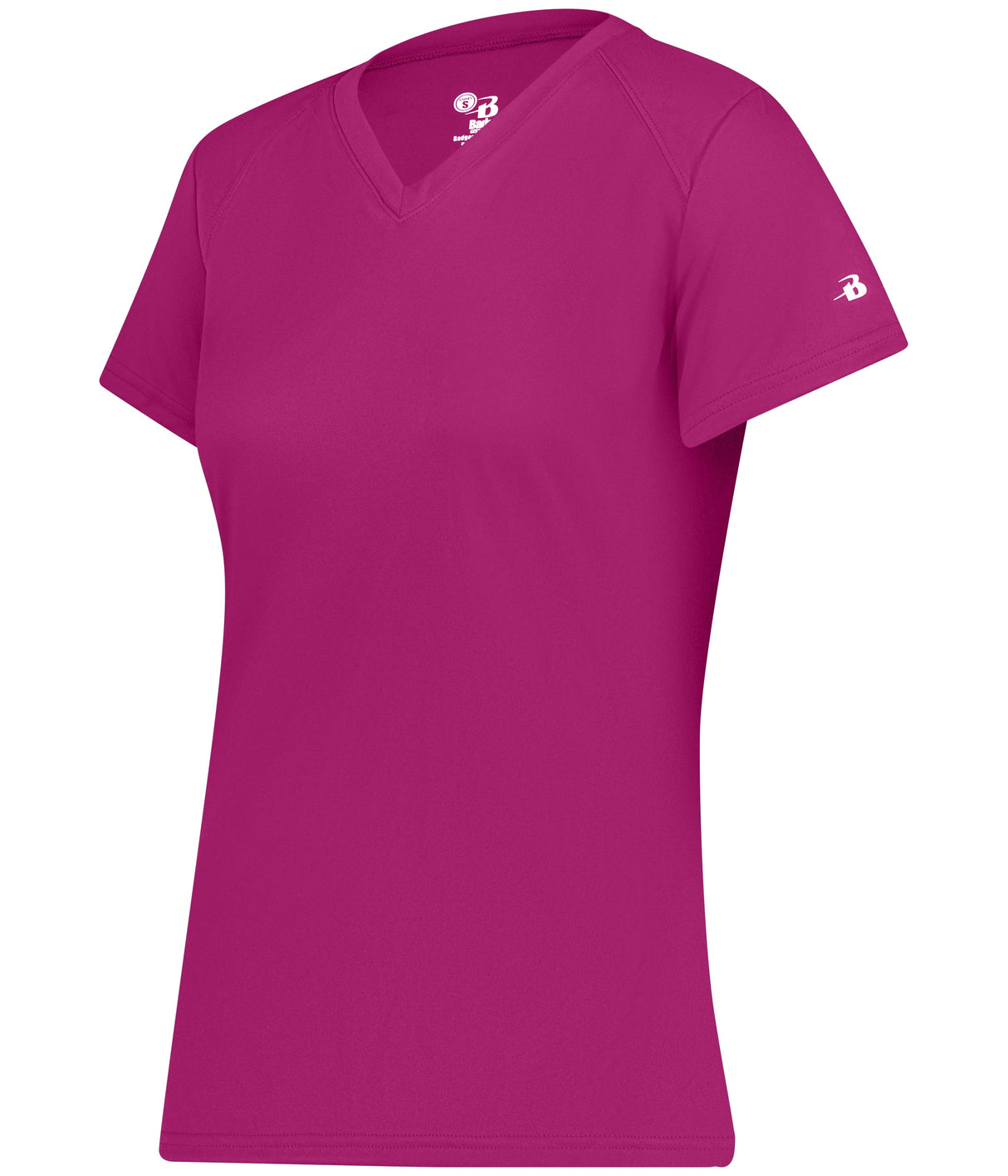 Badger Sport Women's B-core V-neck Tee
