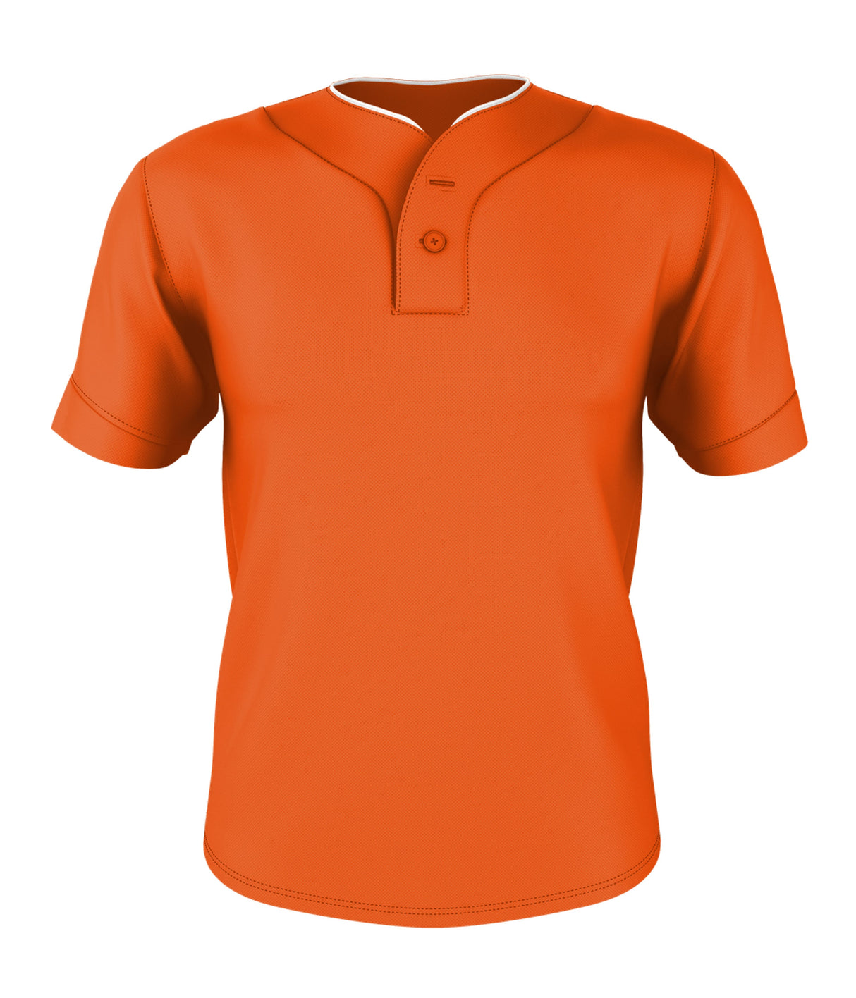 Alleson Athletic Men's Two Button Mesh Baseball Jersey