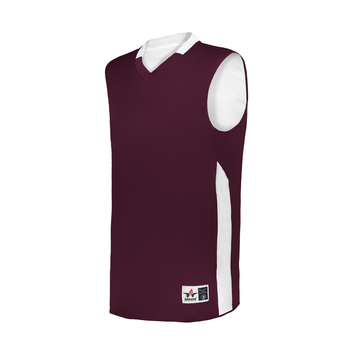 Alleson Athletic Men's Single-ply Reversbile Basketball Jersey