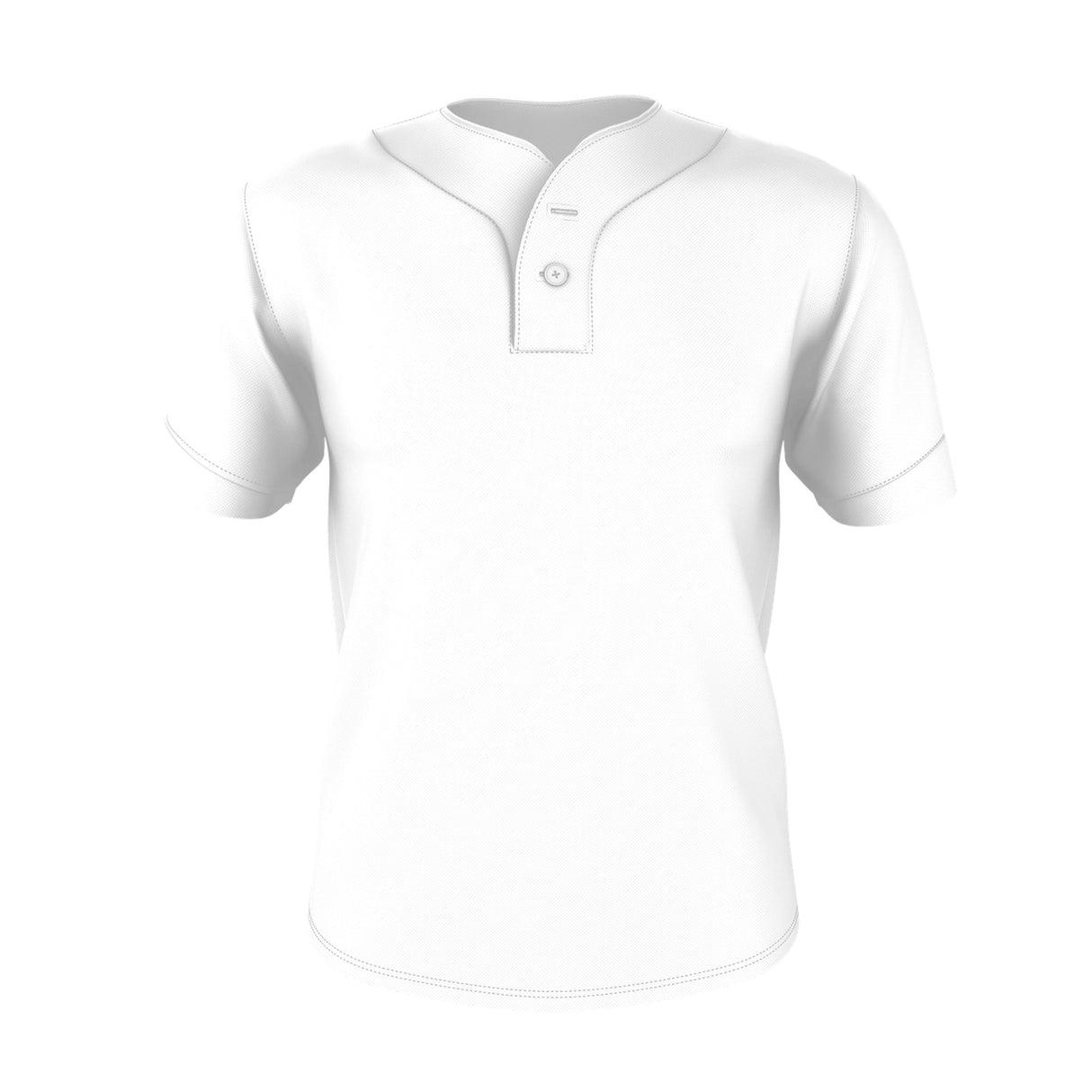 Alleson Athletic Youth Two Button Mesh Baseball Jersey