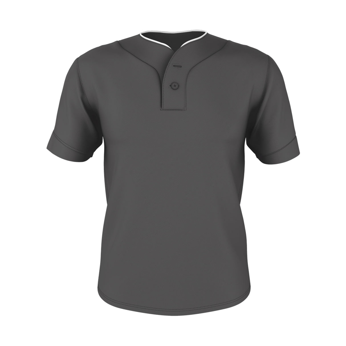 Alleson Athletic Youth Two Button Mesh Baseball Jersey
