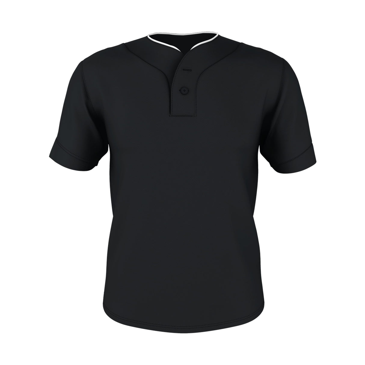 Alleson Athletic Youth Two Button Mesh Baseball Jersey