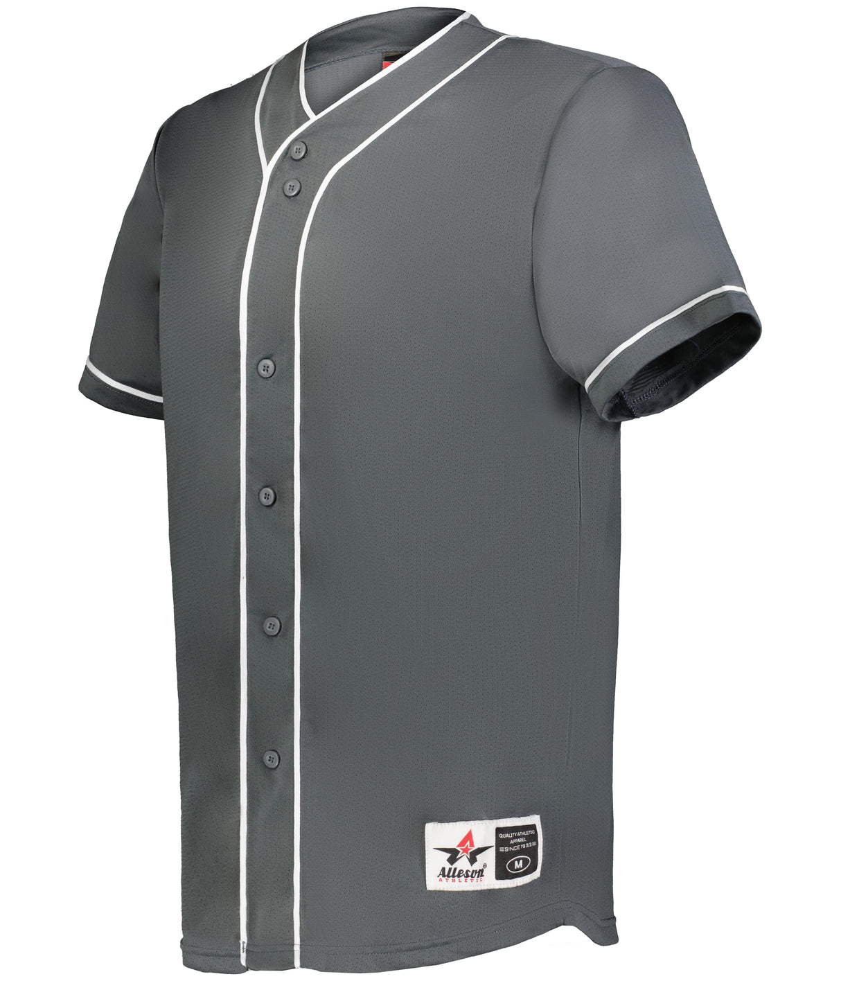 Alleson Athletic Men's Diamond Full-button Baseball Jersey