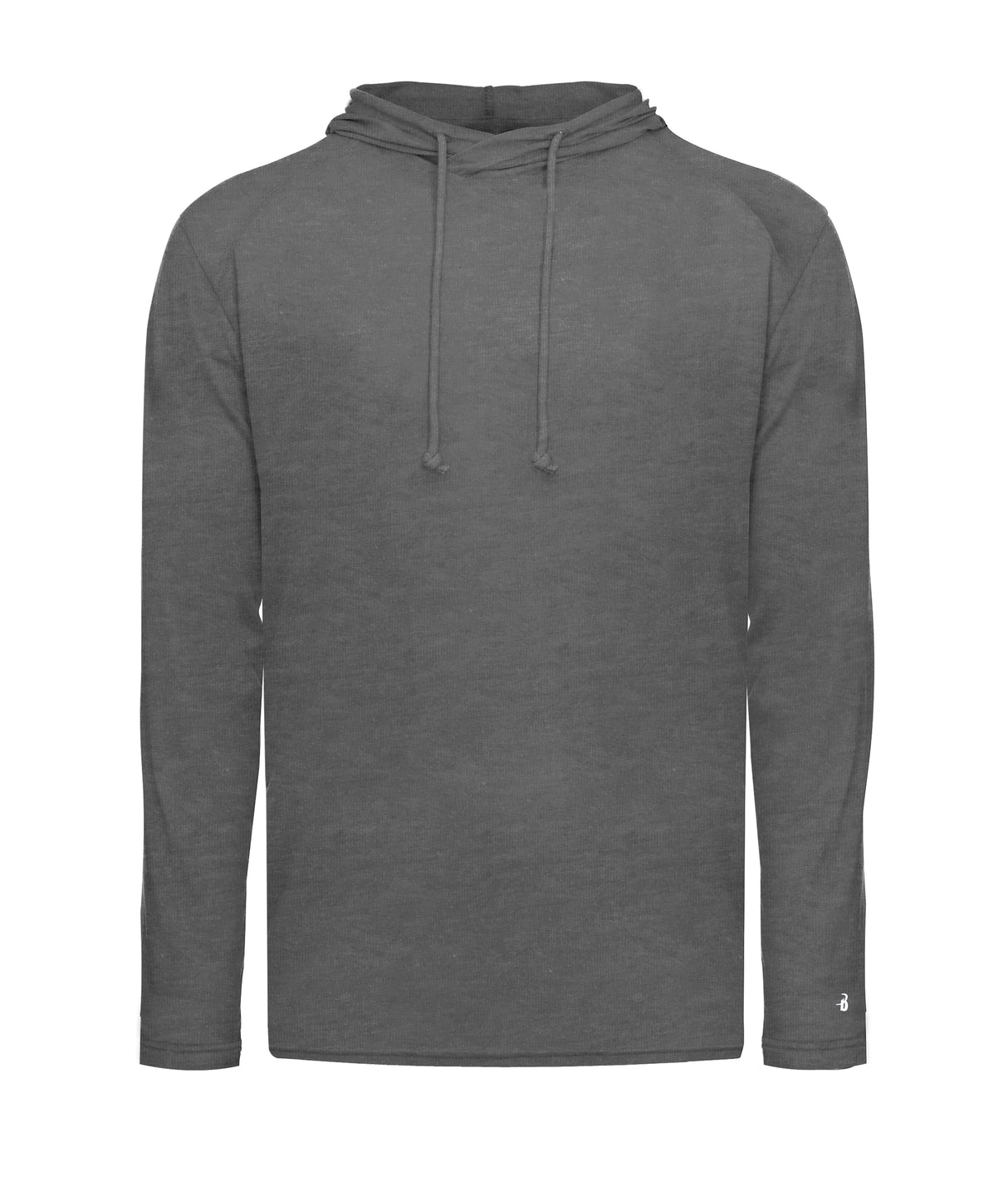 Badger Sport Men's Tri-blend Surplice Hood Tee
