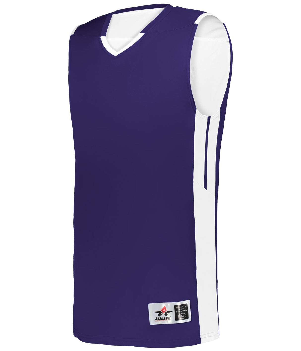 Alleson Athletic Men's Cross Over Reversible Basketball Jersey