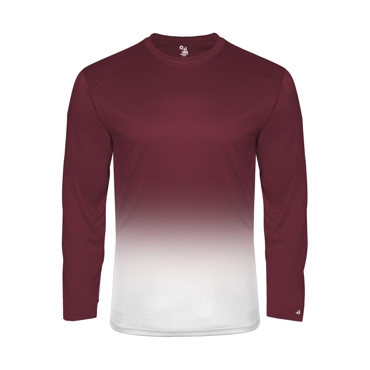 Badger Sport Men's Ombre L/s Tee