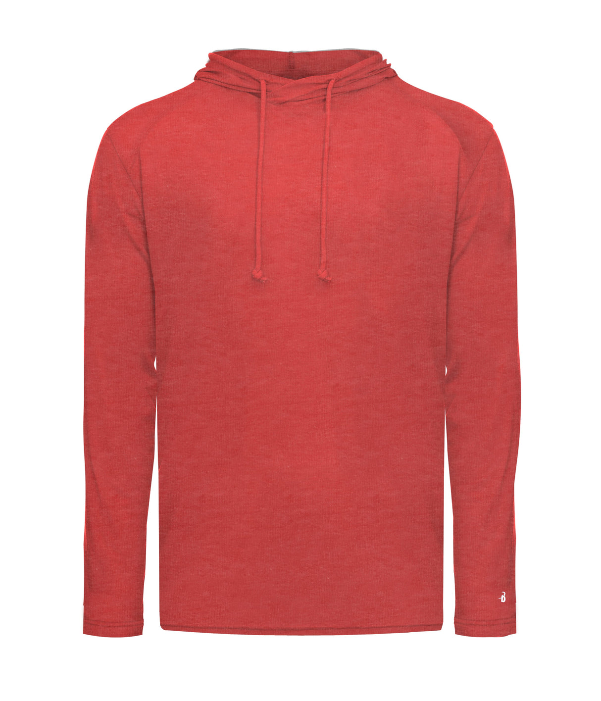 Badger Sport Men's Tri-blend Surplice Hood Tee