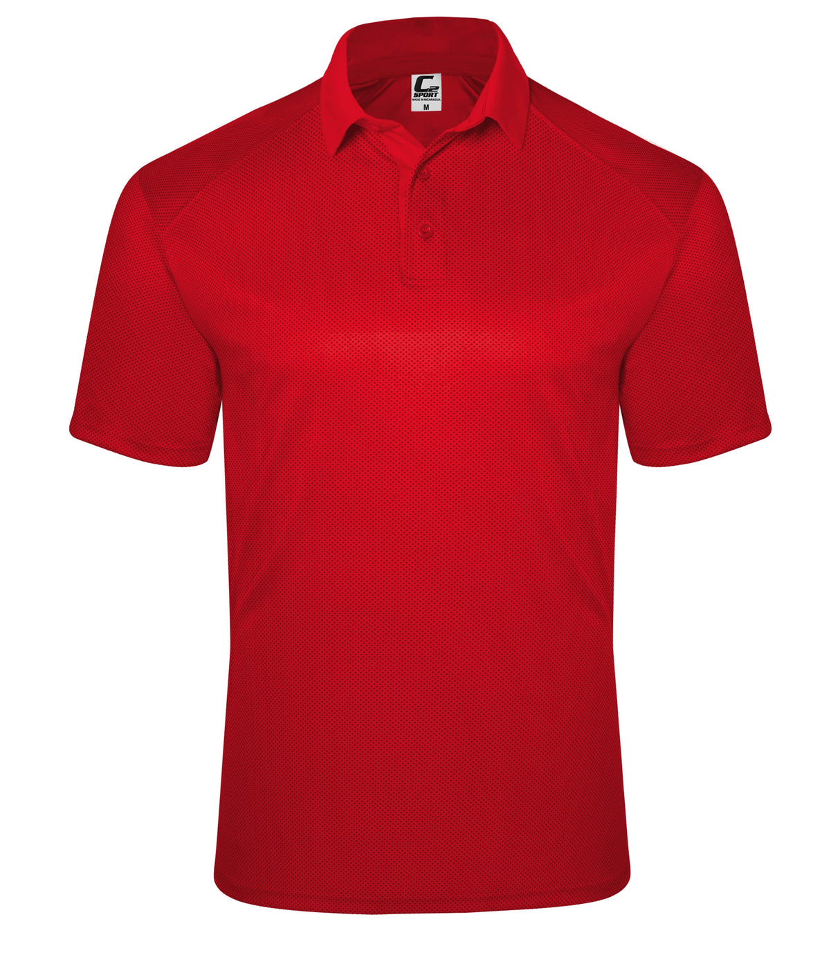 C2 Sport Men's Mock Mesh Polo