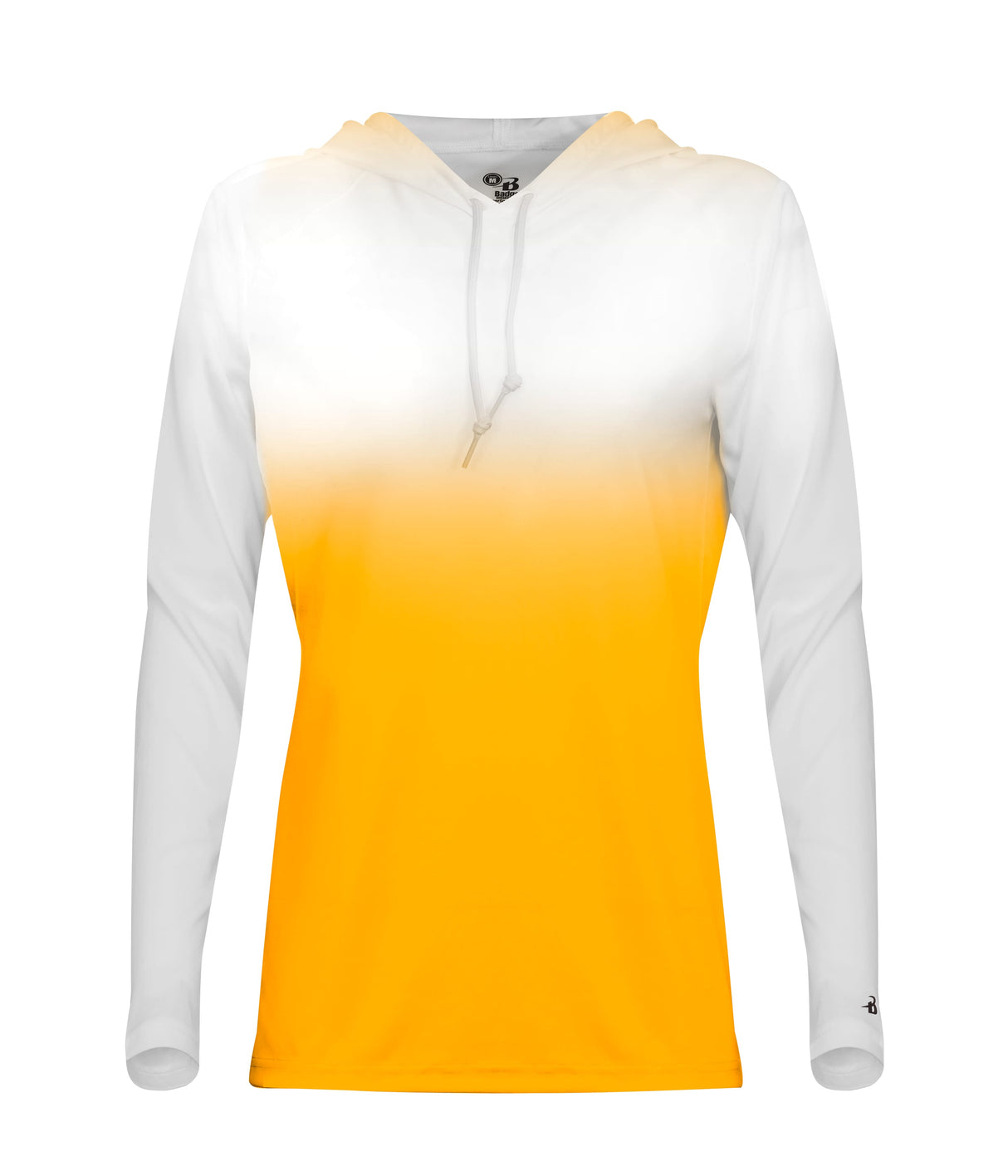 Badger Sport Women's Ombre Women's Hood Tee