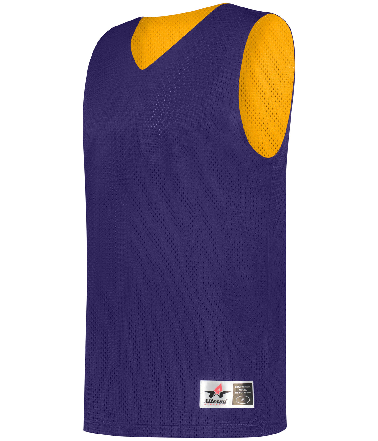 Alleson Athletic Men's Mesh Reversible Practice Basketball Jersey