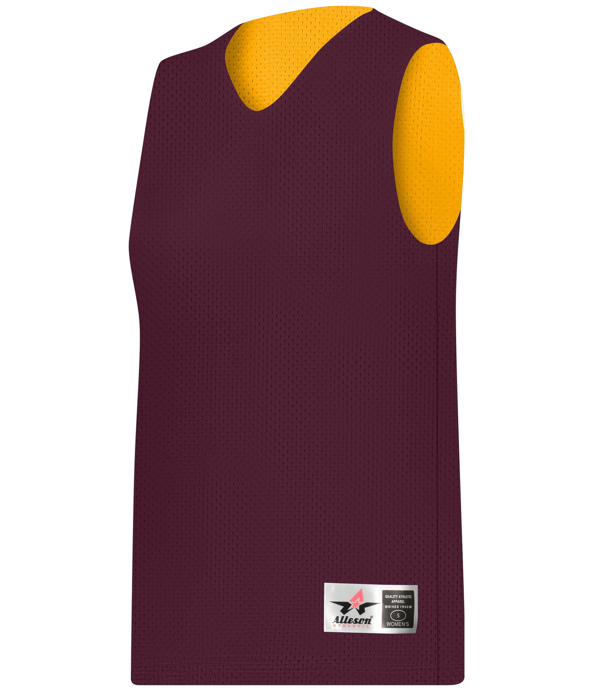 Alleson Athletic Women's Reversible Mesh Practice Basketball Jersey