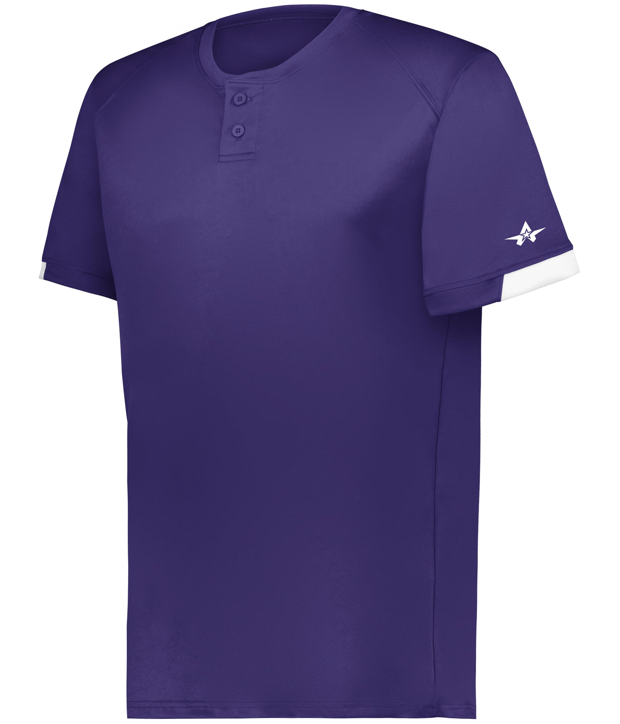 Alleson Athletic Men's On The Rise Two-button Baseball Jersey