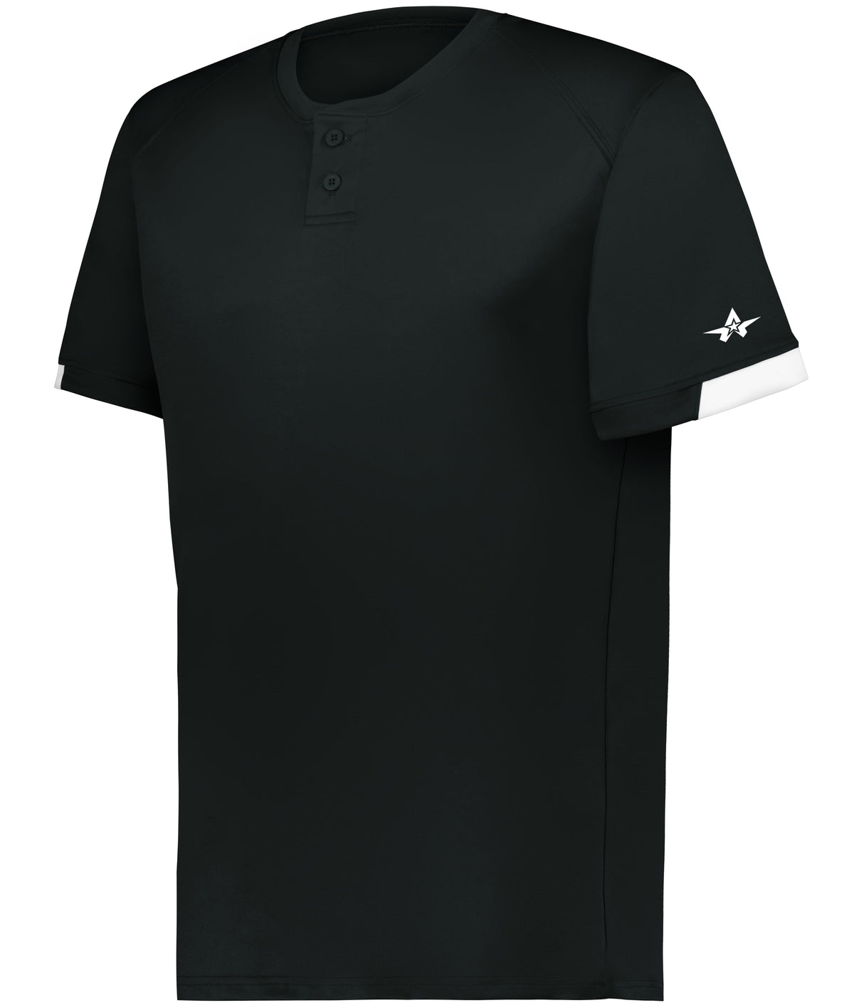 Alleson Athletic Men's On The Rise Two-button Baseball Jersey