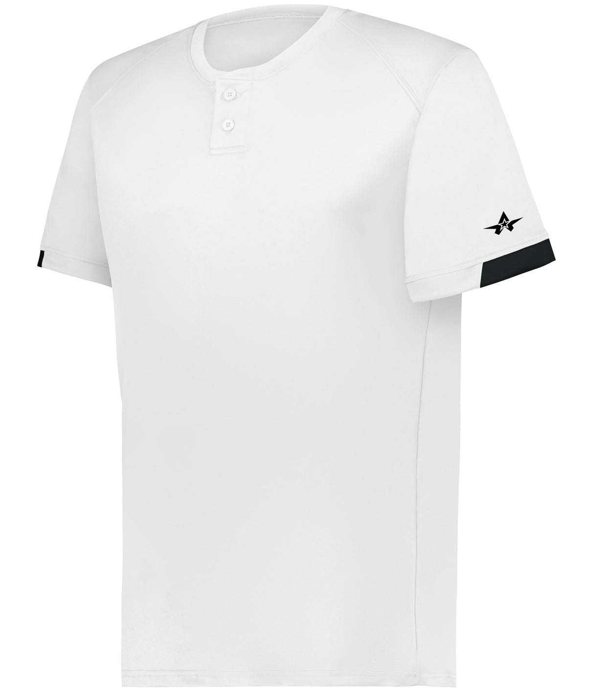 Alleson Athletic Men's On The Rise Two-button Baseball Jersey