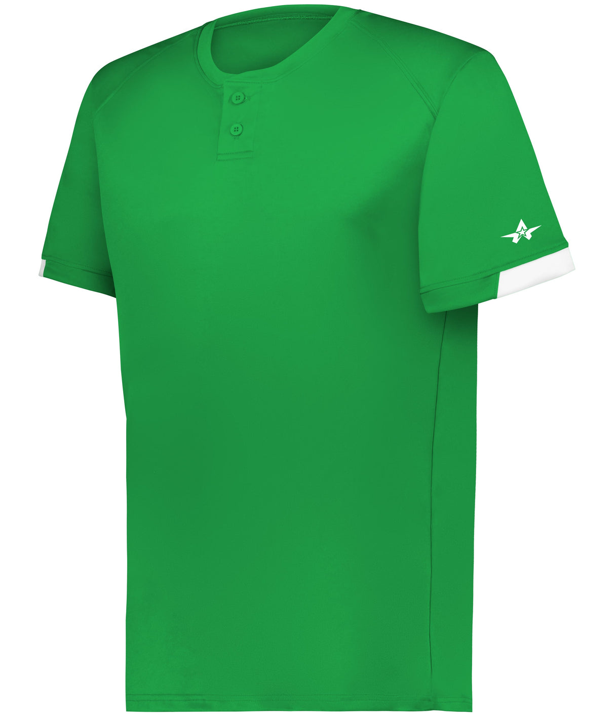 Alleson Athletic Men's On The Rise Two-button Baseball Jersey