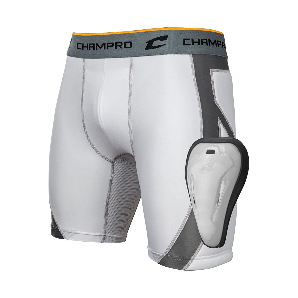 Champro Men's Wind-Up Compression Baseball Sliding Shorts-1