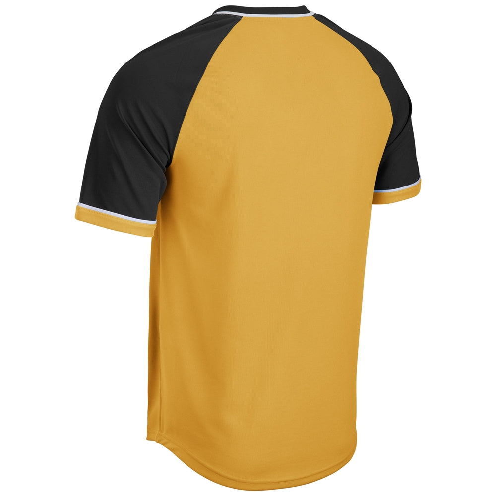 Champro Men's Square Up V-Neck Baseball Jersey-2