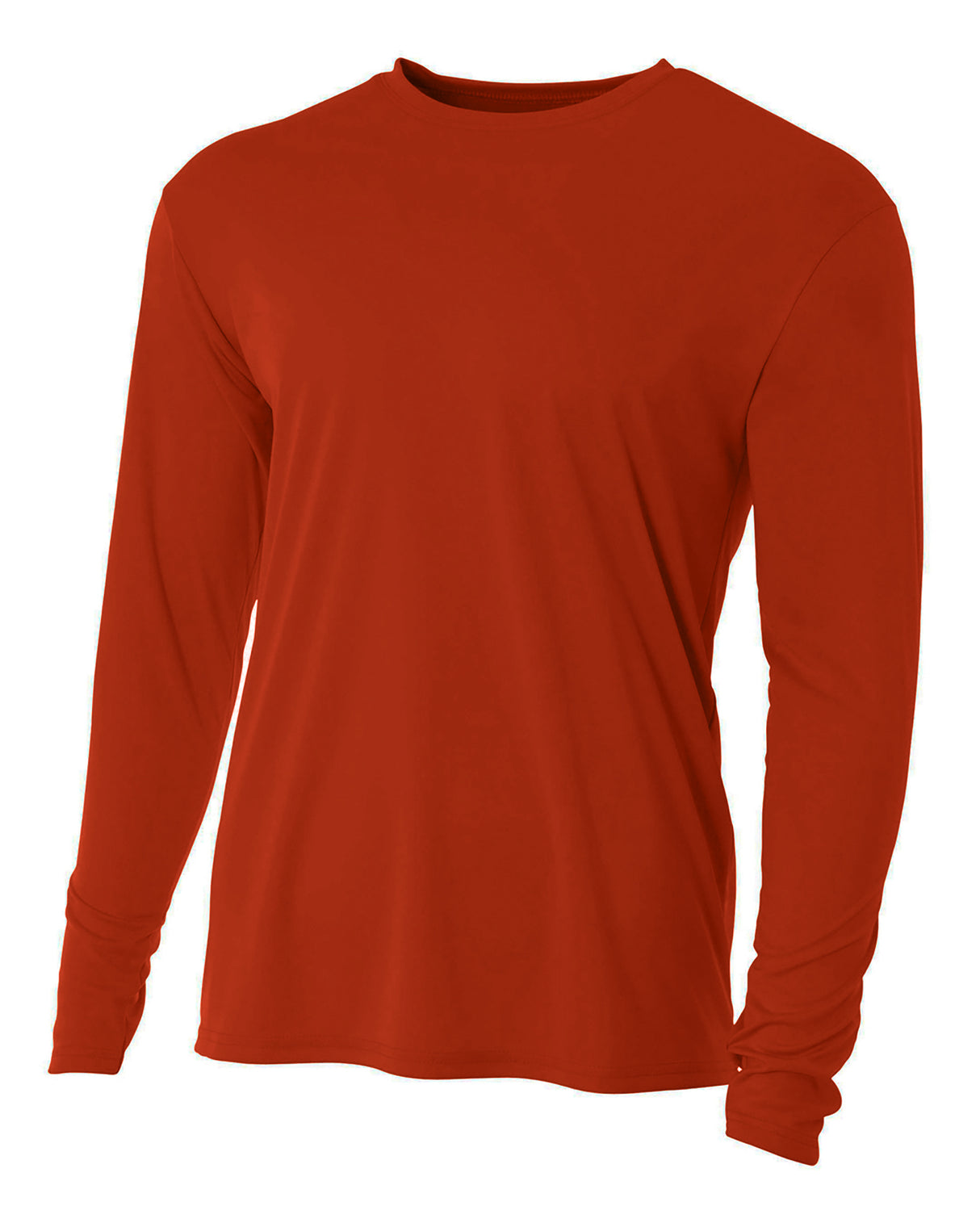A4 Youth Cooling Performance Long Sleeve Crew-1