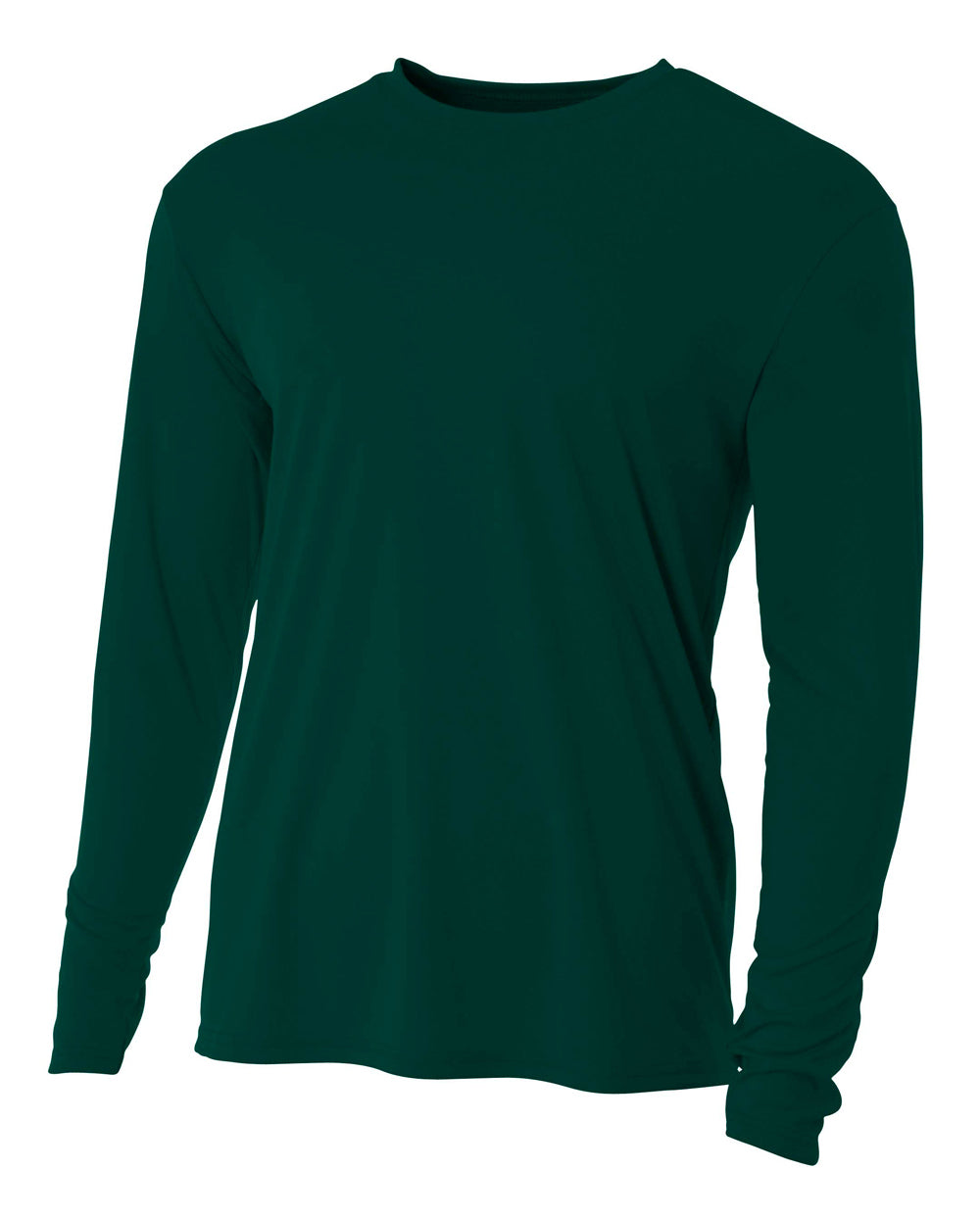 A4 Youth Cooling Performance Long Sleeve Crew-1