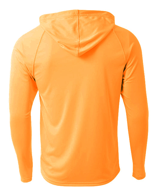 A4 Youth Long Sleeve Hooded Tee-2