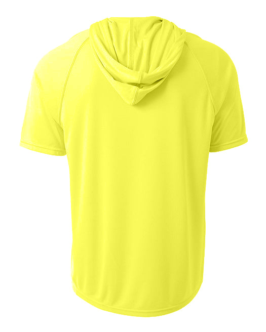 A4 Men's Short Sleeve Hooded Tee-2