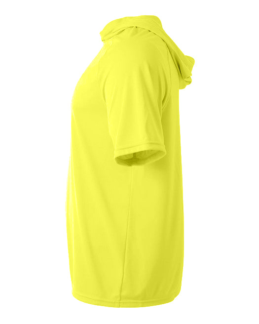 A4 Men's Short Sleeve Hooded Tee-3