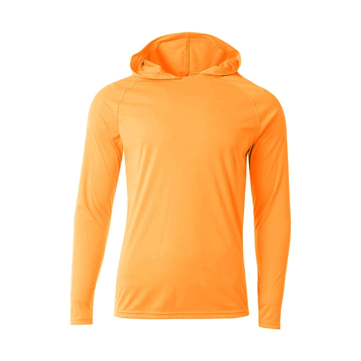 A4 Men's Long Sleeve Hooded Tee-1
