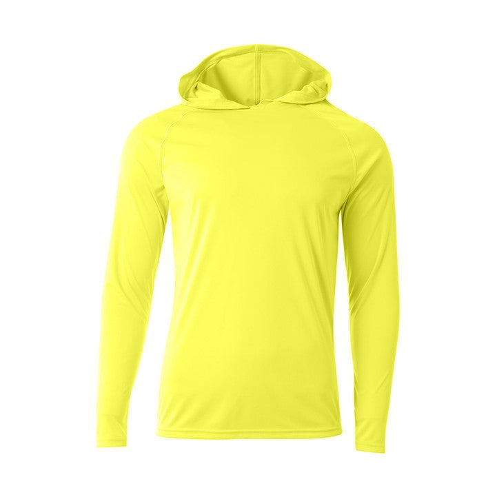 A4 Men's Long Sleeve Hooded Tee-1