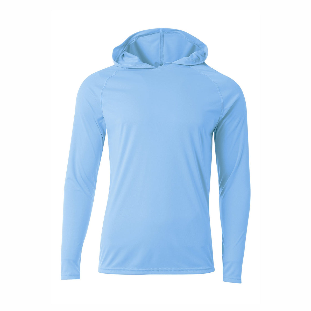 A4 Men's Long Sleeve Hooded Tee-1