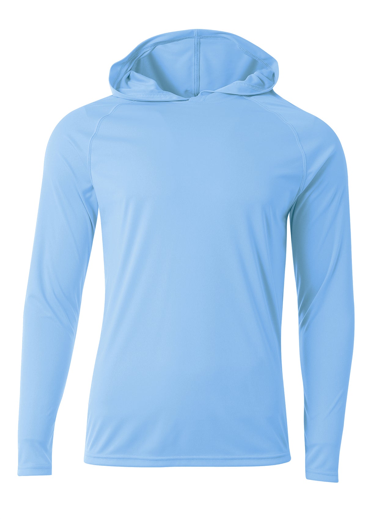 A4 Youth Long Sleeve Hooded Tee-1